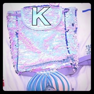 Justice Mermaid Sequin Mini Backpack K